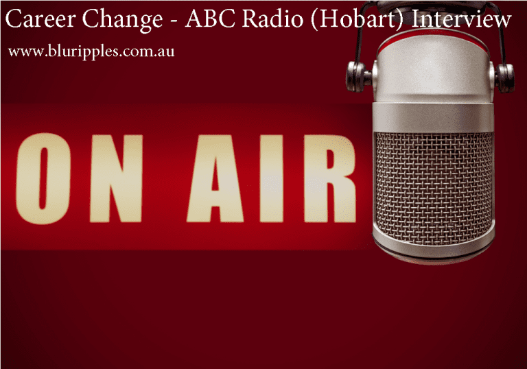Blu Ripples Founder Katherine Foster Career Change Interview with ABC Radio Hobart