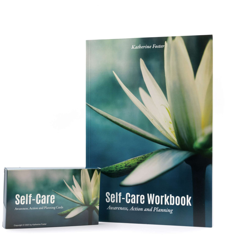 Self Care Workbook and Card Set Combination   Copyright Katherine Foster